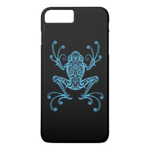 Intricate blauwe boomkikker iPhone 8 plus / 7 plus hoesje