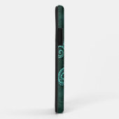 Intricate Blue Stone Octopus Case-Mate iPhone Case (Achterkant/rechts)