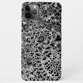 Intricate Botanical Design Phone Case iPhone 11Pro Max Hoesje