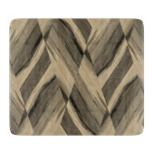 Intricate bruine marmer-patroon snijplank (Voorkant)