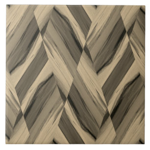 Intricate bruine marmer-patroon tegeltje