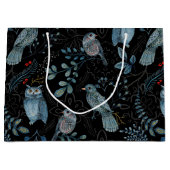 Intricate floral and paisley pattern groot cadeauzakje (Voorkant)