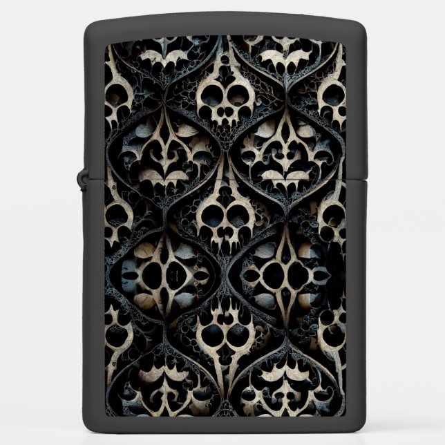 Intricate Gothic Zippo (Voorkant)