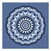 Intricate Mandala Design Photo Enlargement (Devant)