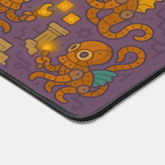 Intricate Steampunk Octopus Industrial Creator (Coin)