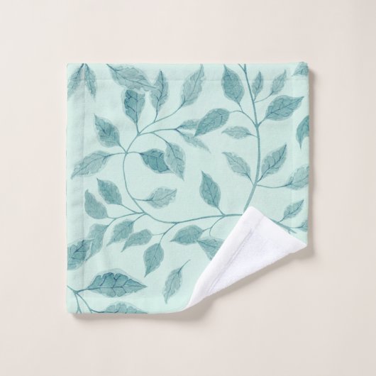 Intriciteit Ivy Botanisch Patroon Bad Handdoek (Wasdoekje)
