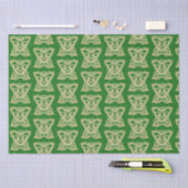 Intrict Gold Celtic Butterfly Pattern Tissuepapier (Craft)