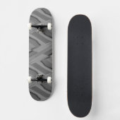 Intrict grijs marmer Pattern Skateboard (Voorkant)