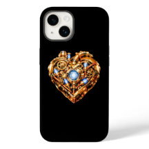 Intrieke Steampunk Mechanische Hart iPhone Hoesje