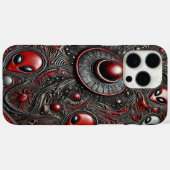 Intrigerende patronen van buitenaards leven en ont Case-Mate iPhone case (Achterkant (horizontaal))