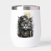 Intrigerende Steampunk Kat (Achterkant)