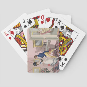 Intrigue, bord 10 van "De vereiste kwalificaties" Pokerkaarten