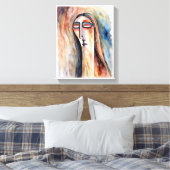 intrigue canvas afdruk (Insitu (Slaapkamer))