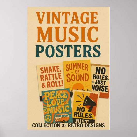 Intro CONCERT POSTERS (Voorkant)