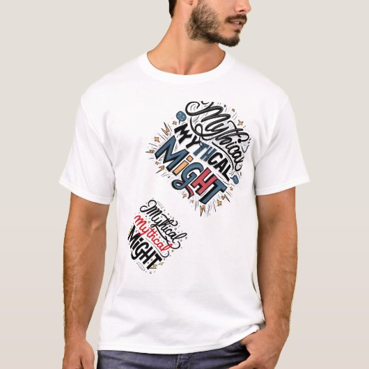 Introductie van het mythische Might T-Shirt 👕✅ (Voorkant)