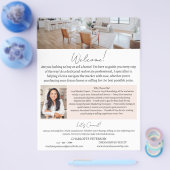 Introductie van makelaar flyer (Enkel)