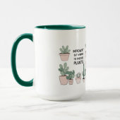 Introduire le Plante Lover Mug - Drôle cadeau pour (Gauche)