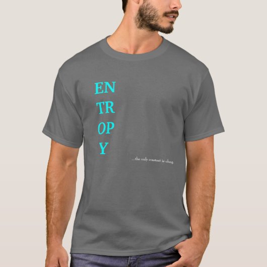 INTROPY, ...de enige constante is verandering . T-shirt (Voorkant)
