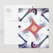 Introspectieve sensatie briefkaart (Voorkant / Achterkant)