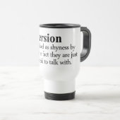 Introversion Definition Typo Version Reisbeker (Voorkant rechts)