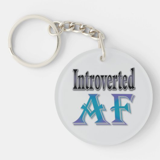 Introvert AF Sleutelhanger (Voorkant)