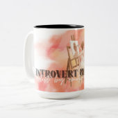 Introvert Artist Mok (Voorkant links)