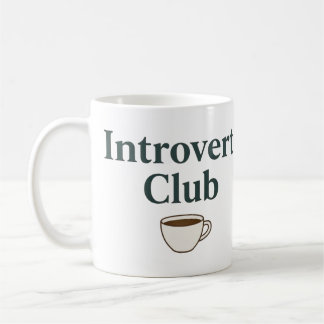 Introvert Club – Esthetische Mok