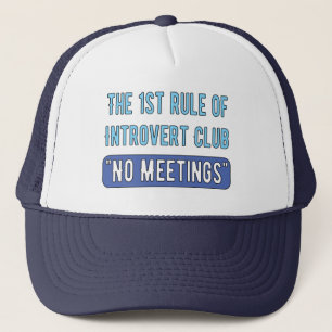 Introvert Club Trucker Pet