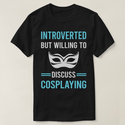 Introvert Cosplay Cosplay T-shirt (Design voorkant)