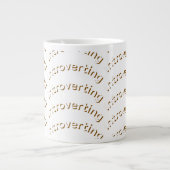 introvert customisable special mug gift extra grote beker (Voorkant)