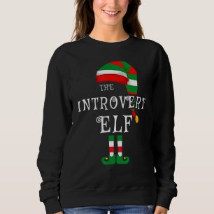 Introvert Elf Family Kerstmis Matching Pajamas Gr Trui