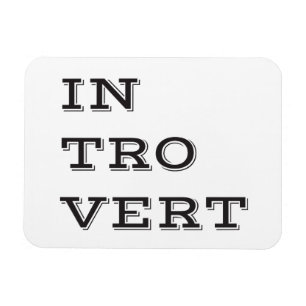 Introvert Flexi Magnet Magneet