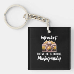 Introvert-fotografie Sleutelhanger