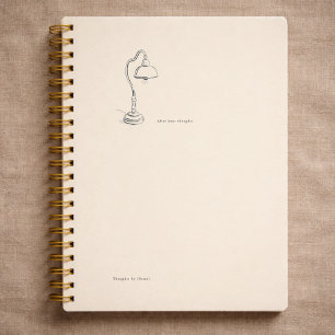 Introvert Geschenk Minimalist Lijnkunst Stille Een Notitieboek