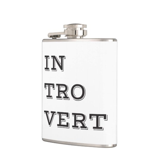 Introvert gevlekte vinylkolf heupfles (Links)