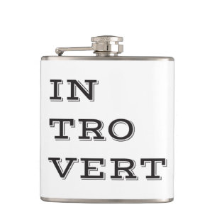 Introvert gevlekte vinylkolf heupfles