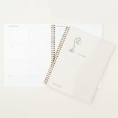 Introvert Gift Minimalist Line Art Quiet Solitude  (Devant avec enveloppe)