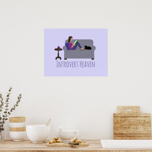 Introvert Heaven Poster (Keuken)