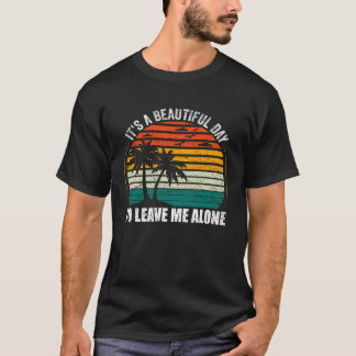 Introvert Het is een mooie dag om me met rust te l T-shirt