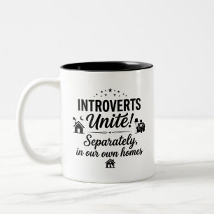 Introvert Homes Cozy Quote Mok