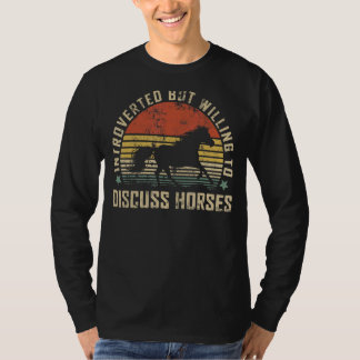 Introvert Horse 2 T-shirt