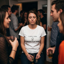 Introvert Humor Ik Kwam Ik Zag Wilde Naar Huis Gaa