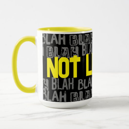 Introvert INTJ antisociaal niet luisteren blabla Mok (Links)