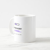 Introvert Loading Funny Mug Koffiemok (Voorkant links)