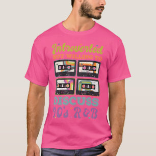 Introvert maar bereid om 90's RB Retro M te bespre T-shirt