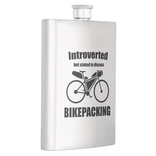 Introvert maar gestookt om te praten over bikepack flacon (Rechts)