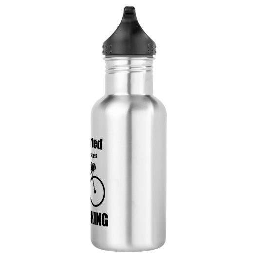 Introvert maar gestookt om te praten over bikepack waterfles (Rechts)