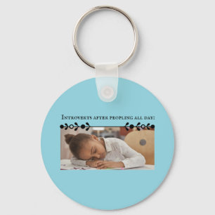 Introvert meme-Sleutelhanger Sleutelhanger