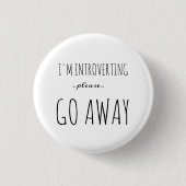Introvert Mini Button (Voorkant)