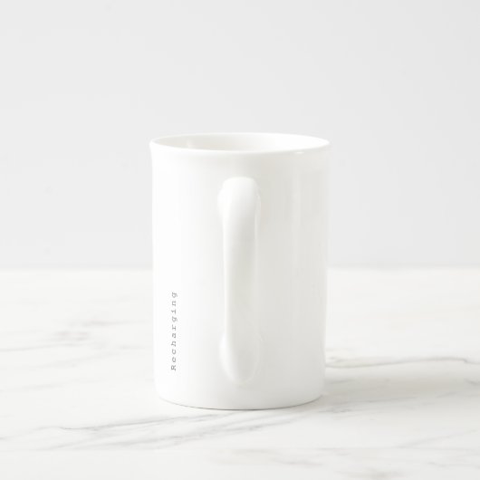 Introvert Minimalist Line Art Coffee Mug (Dos)